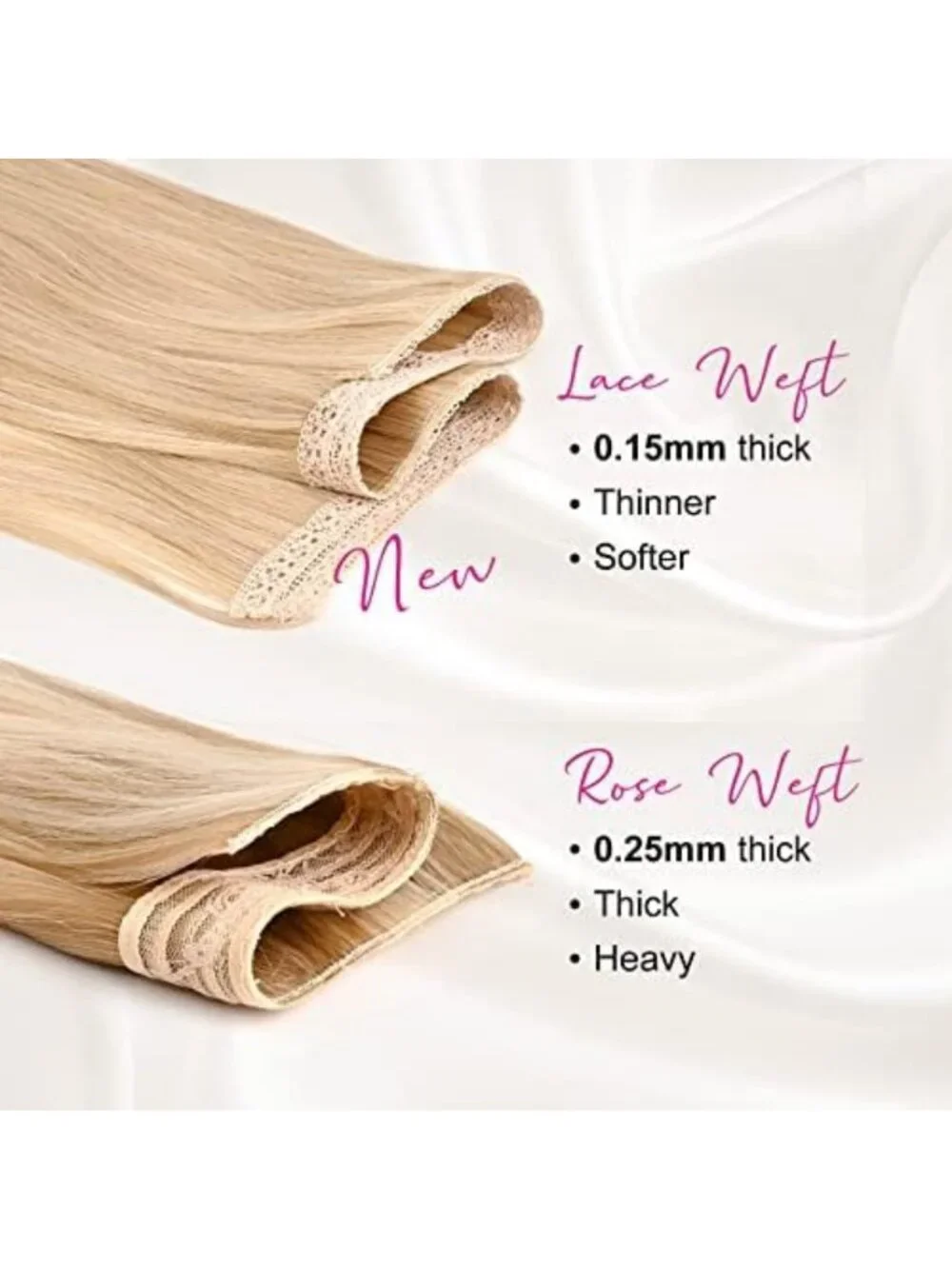 Blonde Clip-In Hair Extensions 24